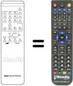 Replacement remote control FB 3