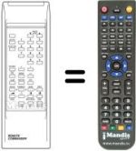 Gleichwertige Fernbedienung REMOTE COMMANDER