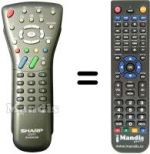 Replacement remote control GA 455 WJSB
