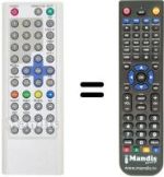 Replacement remote control Inno Hit IHL 37 DX