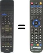 Replacement remote control RM-C761