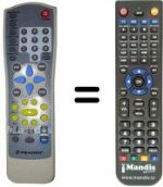 Replacement remote control JX-9001