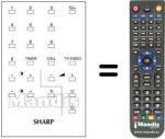 Replacement remote control LR 371