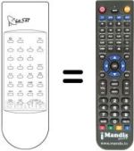 Replacement remote control LS 500