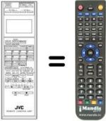 Replacement remote control PQ 10543 BD