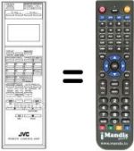 Replacement remote control PQ 10543 CK