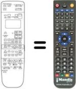Replacement remote control PQ 11202