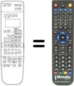 Replacement remote control PQ 11202 A