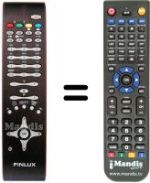 Replacement remote control Inno Hit IH 21005 RF