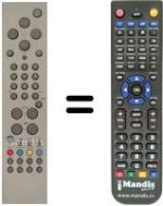 Replacement remote control RC 1541