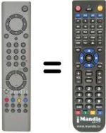 Replacement remote control Inno Hit PDP 4200