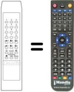 Replacement remote control CALIFORNIA ST 14 S-14'