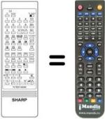 Replacement remote control RMA V 4S