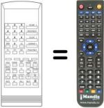 Replacement remote control RR 5988
