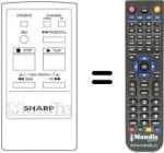 Replacement remote control RRMCG 0084 GESA