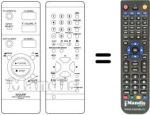 Replacement remote control RRMCG 0183 AJSA