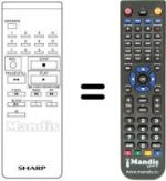 Replacement remote control RRMCG 0254 CESA