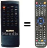 Replacement remote control STR 2050