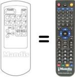 Replacement remote control TC 10032