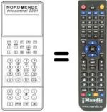 Gleichwertige Fernbedienung TELECONTROL 2301