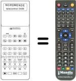 Gleichwertige Fernbedienung TELECONTROL 2436
