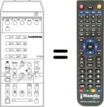 Replacement remote control Tandberg CTV 7-70