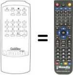 Replacement remote control VS 068 Z