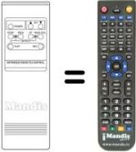 Replacement remote control VXL 3