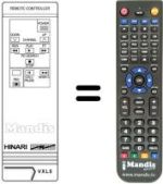 Replacement remote control VXL 5