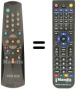 Gleichwertige Fernbedienung Vestel DVB 840 CI