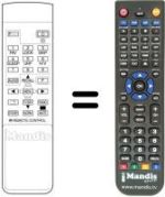 Replacement remote control Multichoice VIDEOCRYPT II
