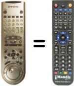 Replacement remote control Samsung SV4000W