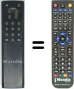Replacement remote control RC9076-00B
