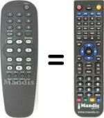 Replacement remote control Philips 21PT5407 / 01