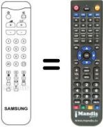 Gleichwertige Fernbedienung Samsung CB5062A