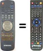 Replacement remote control Samsung SV35XK