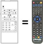 Replacement remote control Marantz MV462