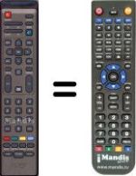 Replacement remote control Acer AT2230