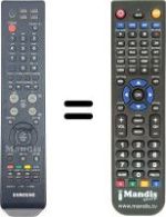 Gleichwertige Fernbedienung Samsung PS42C7HDX / /XET