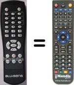 Replacement remote control WEBTV