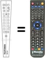 Replacement remote control REMCON928