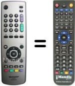 Replacement remote control GA531WJSA