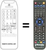 Replacement remote control York RCT8000P