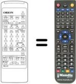 Replacement remote control RC31