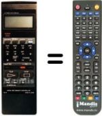 Replacement remote control RC-B