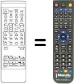 Replacement remote control RC-Q