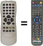 Replacement remote control Marantz LC2000