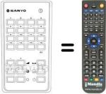 Gleichwertige Fernbedienung Samsung RC218
