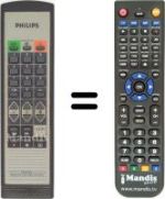 Replacement remote control RC5410