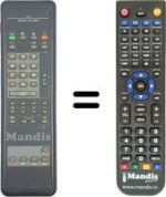 Replacement remote control Philips RC5905